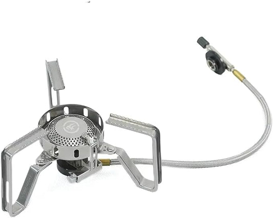 Fire-Maple FMS-125 PRO Gas Stove – Compact High-Powered Backpacking Stove with Wind-Resistant Flame, Stable Detachable Design, Electric Ignition – Lightweight & Durable for Camping & Hiking