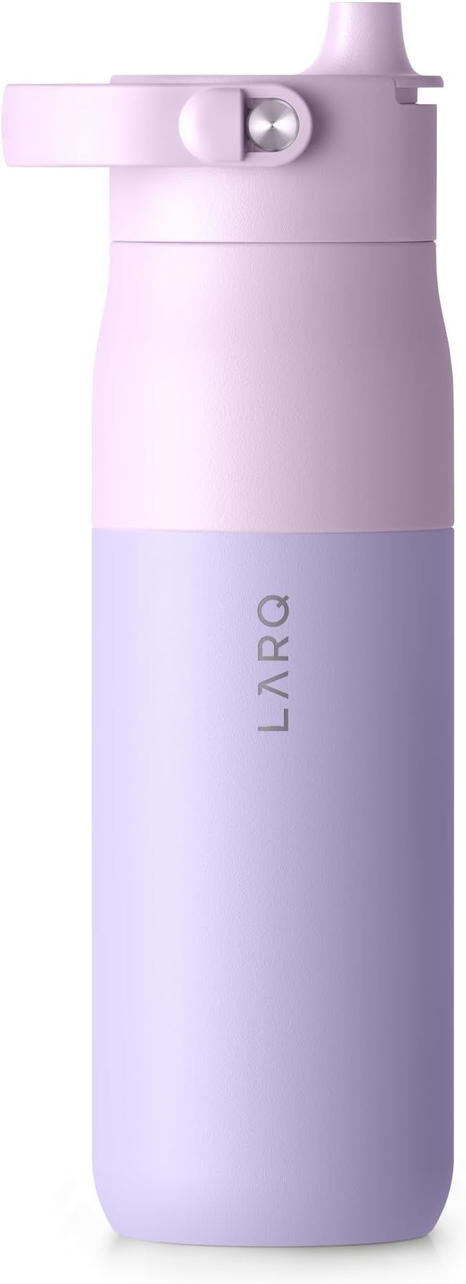 LARQ PureVis 2 Self Cleaning Water Bottle - UV Water Purifier with Filter Straw, Smart App Hydration Tracking, Insulated Stainless Steel