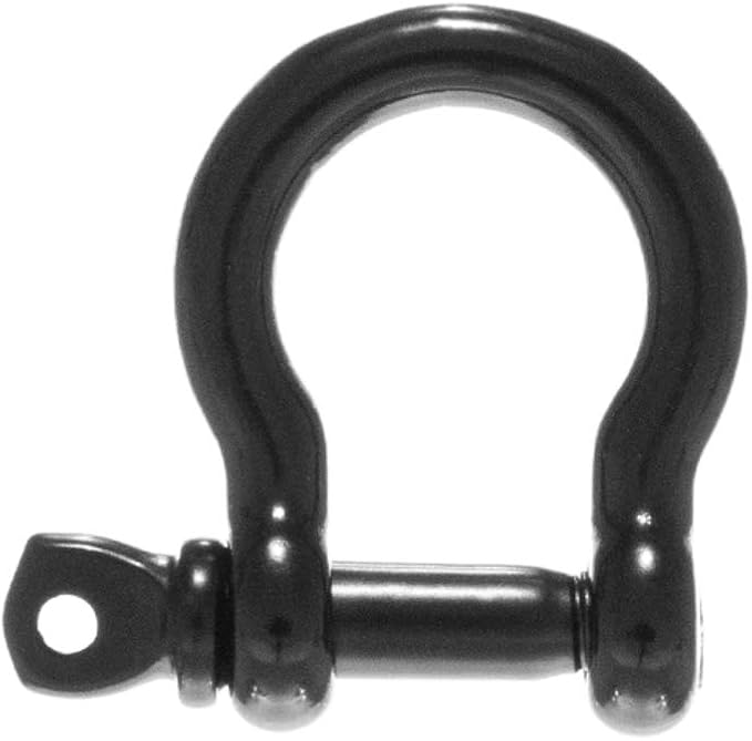 Paracord Planet Stainless Steel and Alloy B, D, O, & U Shackles for Paracord Survival Bracelets (Pack and Single Sizes)