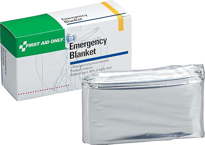 First Aid Only Emergency Blanket, 52 x 84