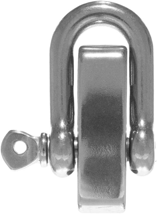 Paracord Planet Stainless Steel and Alloy B-Shackles, D-Shackles, O-Shackles, & U-Shackles for Paracord Survival Bracelets (Pack and Single Sizes)