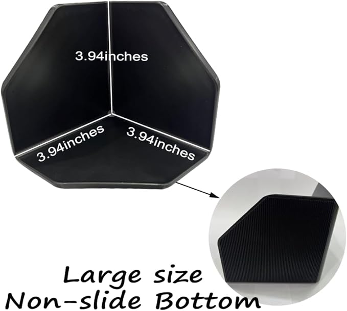 Car Trunk Organizer Blocks, 4 pack of Multipurpose Car Storage Organizer Blocks, Trunk Divider with Large Size Non-slide Bottom, Available to Wool Carpet (3.9'')