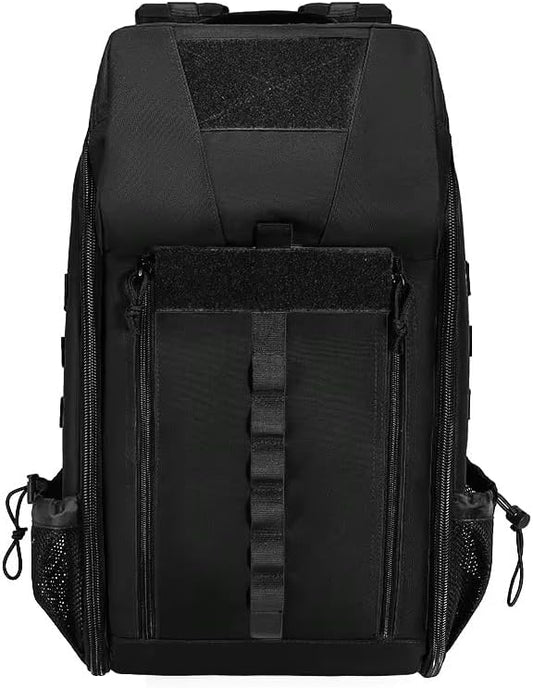 Redemption Tactical Crusader Medical Backpack Tactial First Aid Backpack with Removable Pouches (Black)