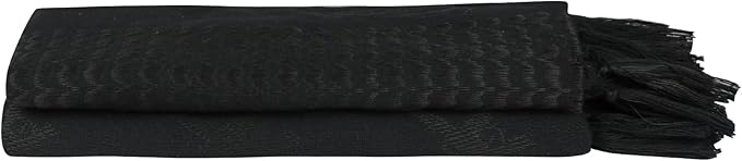 Explore Land Cotton Shemagh Keffiyeh Tactical Desert Scarf Neck Head Wrap with Tassel for Men Women