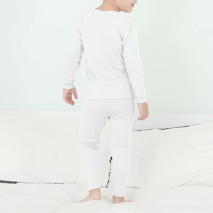 Thermal Underwear for Kids Toddler Winter Base Layer Long Johns Sets for Girls Boys