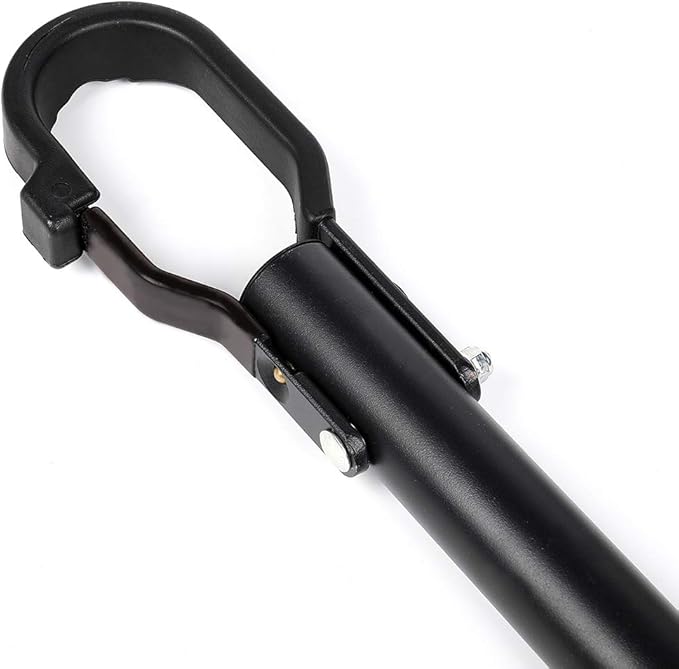 SCITOO Iron Bicycle Top Tube Adapter Fit Most Automobiles That Have A Roof Rack Including Round Square Oval and Flat Crossbars Black 1-Bike