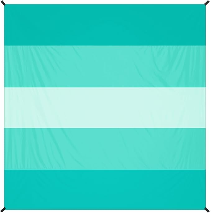 BYDOLL Beach Blanket 10'X9' Waterproof Sandproof Suits1-8 Adults Oversized Lightweight Large Blanket Picnic Mat for Beach Sand Free Travel Camping Hiking Picnic