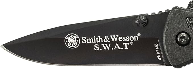 Smith & Wesson Benji 2.5in High Carbon S.S. Folding Keychain Knife with 1.75in Modified Tanto Blade and G10 Handle for Outdoor