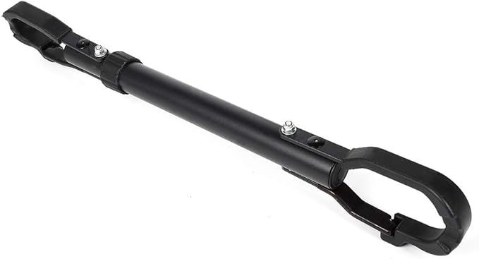 SCITOO Iron Bicycle Top Tube Adapter Fit Most Automobiles That Have A Roof Rack Including Round Square Oval and Flat Crossbars Black 1-Bike