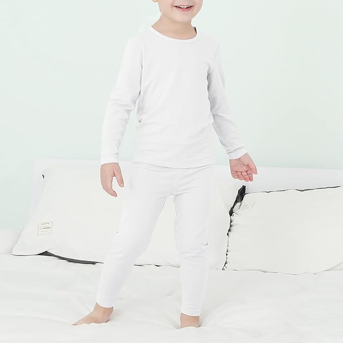 Thermal Underwear for Kids Toddler Winter Base Layer Long Johns Sets for Girls Boys