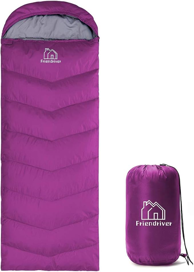 XL Size Upgraded Version of Camping Sleeping Bag 4 Seasons Warm and Cool, Lighter Weight, Adults and Children Can Use Waterproof Camping Bag, Travel and Outdoor Activities