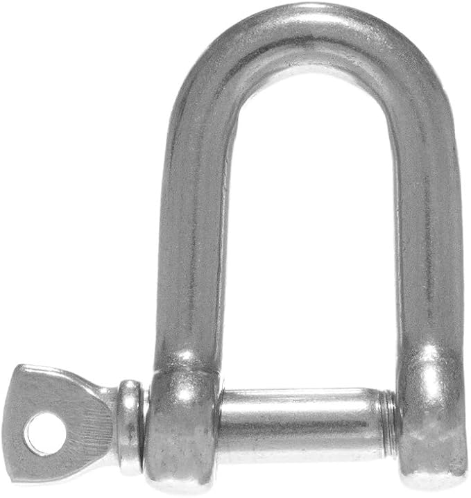 Paracord Planet Stainless Steel B-Shackles and D-Shackles for Paracord Survival Bracelets