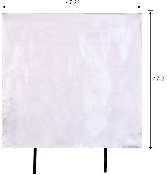 SKAMZ Emergency Fire Blanket for Home and Kitchen - XL Size - 2 Pack 47" x 47" W/Hooks - Welding Fireproof Blanket, Fire Blankets to Smother a Kitchen Fire, Fireplace, Grill, BBQ