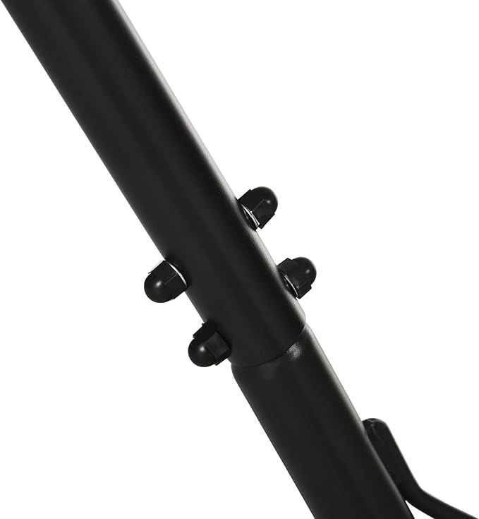 Outsunny Universal Hammock Stand 10-13ft Adjustable Steel Stand Space-Saving and Portable Carrying for Indoor and Outdoor Use, Black