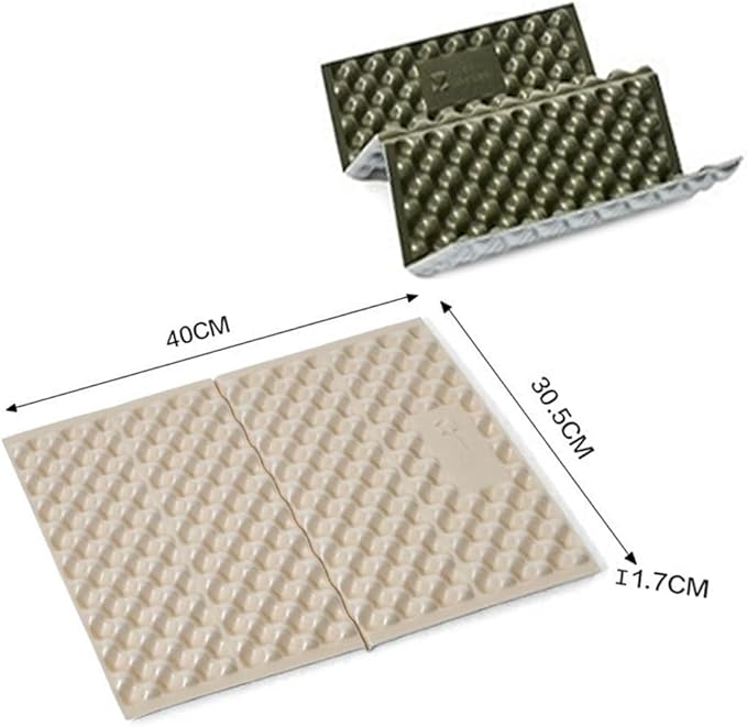 Camping Foldable Sit Pad - Foam Seat Pad for Backpacking