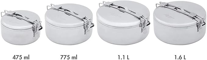 MSR Alpine Stainless Steel Stowaway Camping Pot