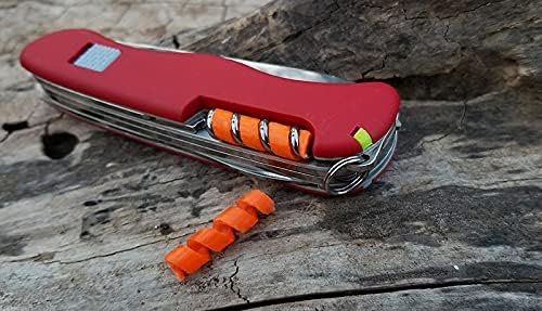 Tortoise Gear Helix Tinder for FireAnt and Firefly Fire Starters - Tinder for Victorinox Swiss Army Knife Corkscrew