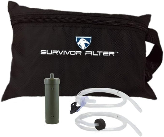Survivor Filter - Ultra Pre-Filter Kit | USA Tested - Compatible with PRO & PRO X Portable Emergency Water Filters - Removes Bacteria, Parasites, Metals & Chemicals