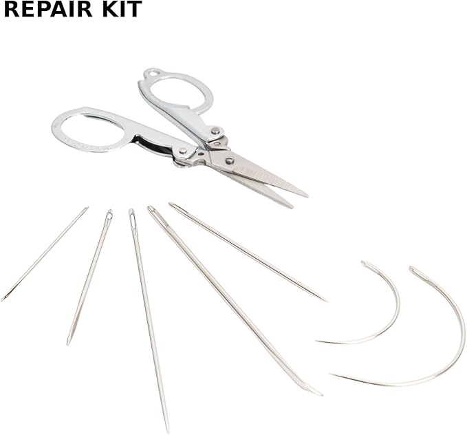 Survival Sewing Kit, Tactical Emergency Sew Kit Heavy Duty Sewing Kits for Adults, Outdoor Survival Gear Sewing Repair Kit Tools, Pocket Mini Sewing Kit with Buttons for Men, Army Basic Sewing Kits
