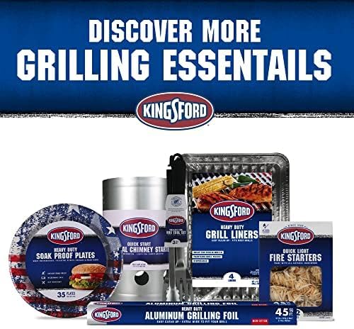 Kingsford Quick Light Fire Starter Rolls, All Natural Hardwood with Paraffin, Water Resistant and Easy Lighting for Charcoal, Pellet Grills, Smokers, Campfires, Outdoor Fireplaces, 32 Count - 24 Pack