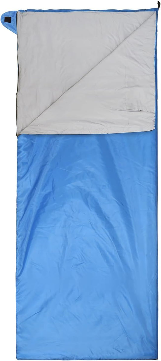 REDCAMP Ultra Lightweight Sleeping Bag for Backpacking, Hiking, Comfort for Adults Warm Weather, with Compression Sack