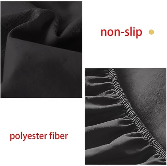 AEHISDHIE King Sheet Sets Air Mattress Sheets - 3 Pieces Queen Sheets Sets 16 to 24 inch - Inflate Without Disassembly Convenient & Firm Easy to use Air Mattress (Black, King)