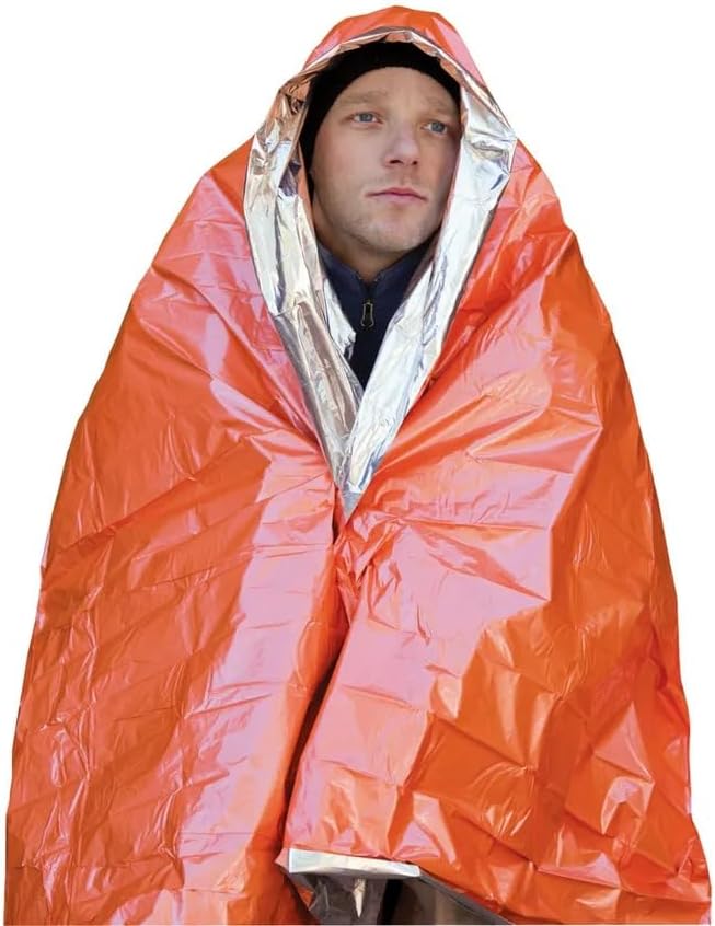 Prime Adventure Emergency Thermal Blanket (Pack of 1)