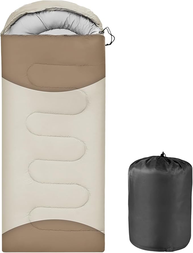 OBTANIM Sleeping Bags Portable Waterproof Camping Sleeping Bag for Adults Kids 4 Seasons Cold Weather or Warm Backpacking Hiking Travel Indoor Outdoor Use