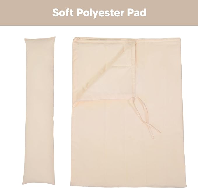 SUNCREAT Outdoor Portable Hammock Pad, 2 Person Polyester Hammock Pad, Beige