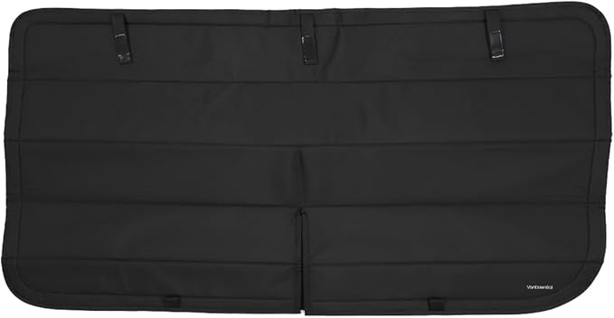 VanEssential Insulated Stealth Blackout Magnetic Window Cover Designed for Mercedes-Benz NCV3 & VS30 (Van Years 2007 to Current), Crew Window FW621L Direct Fit, Black