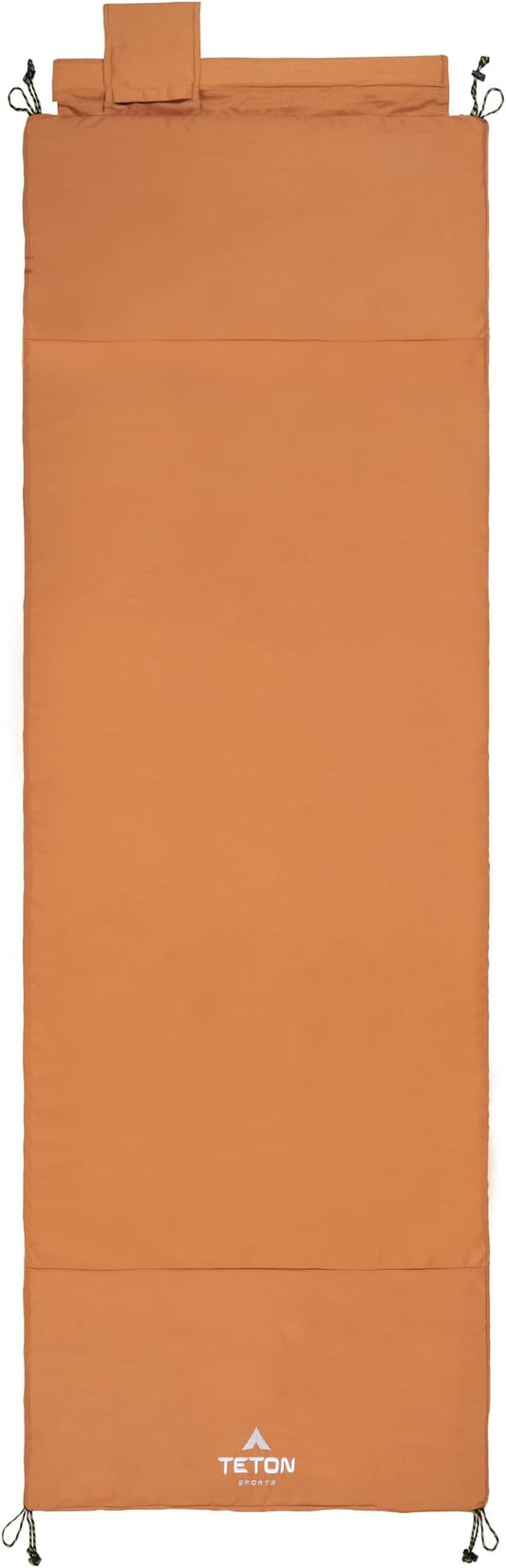 Teton Outfitter Sleeping Pad for Cot, Extra Thick Comfortable Camping Mattress for Adults, Portable Roll-Up Camp Pad, Durable Foam Cushioning