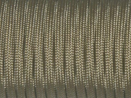 7 Strand Core 550lb Paracord Parachute Cord Lanyard Mil Spec Type III-100ft (Coyote Brown(12#))