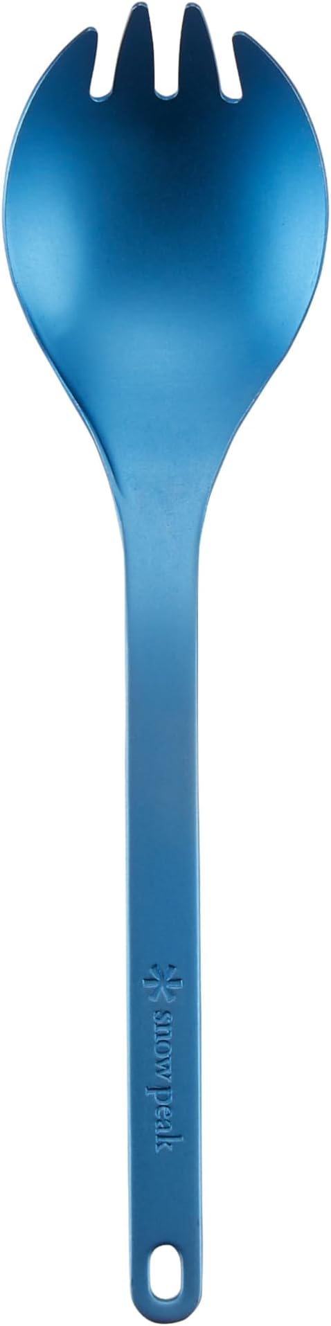 Snow Peak Titanium Sporks, Lightweight Titanium Cutlery for Camping & Hiking, Compact & Portable Utensil for Easy Packing, Durable Camping Cookware Accessories