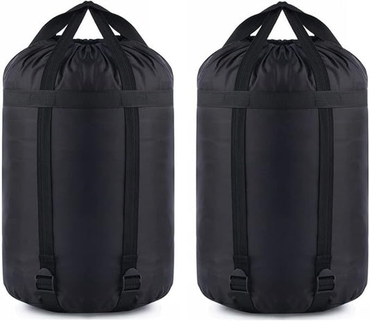 MOOCY Compression Stuff Sack, 12L/24L/45L Sleeping Bag Cover Sack Sleeping Bags Storage Stuff Sack Organizer - Great Sleeping Bags Clothes Camping Hiking Backpacking