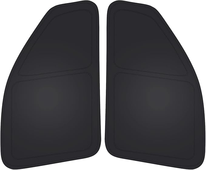 T TGBROS Windshield Sun Shade for Dodge RAM 2500 3500 2010-2025 2026 Car Window Shades Thicken UV Block and Blackout Privacy Foldable Sunshades 2PCS Accessories Keep Cool Sun Visor Covers