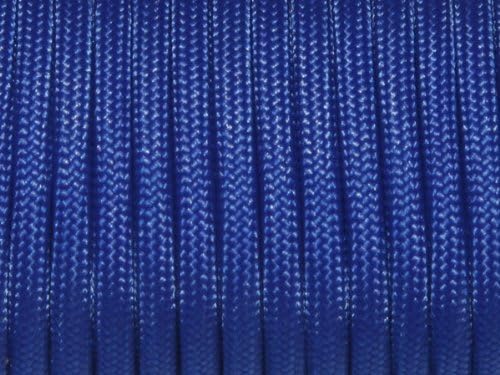 7 Strand Core 550lb Paracord Parachute Cord Lanyard Mil Spec Type III-100ft (Blue(1#))