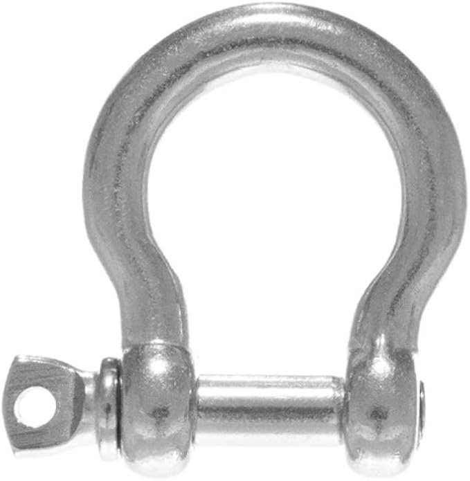 Paracord Planet Stainless Steel Shackles for Paracord Survival Bracelets - B, D, O, & U-Shackles (Pack & Single Sizes)