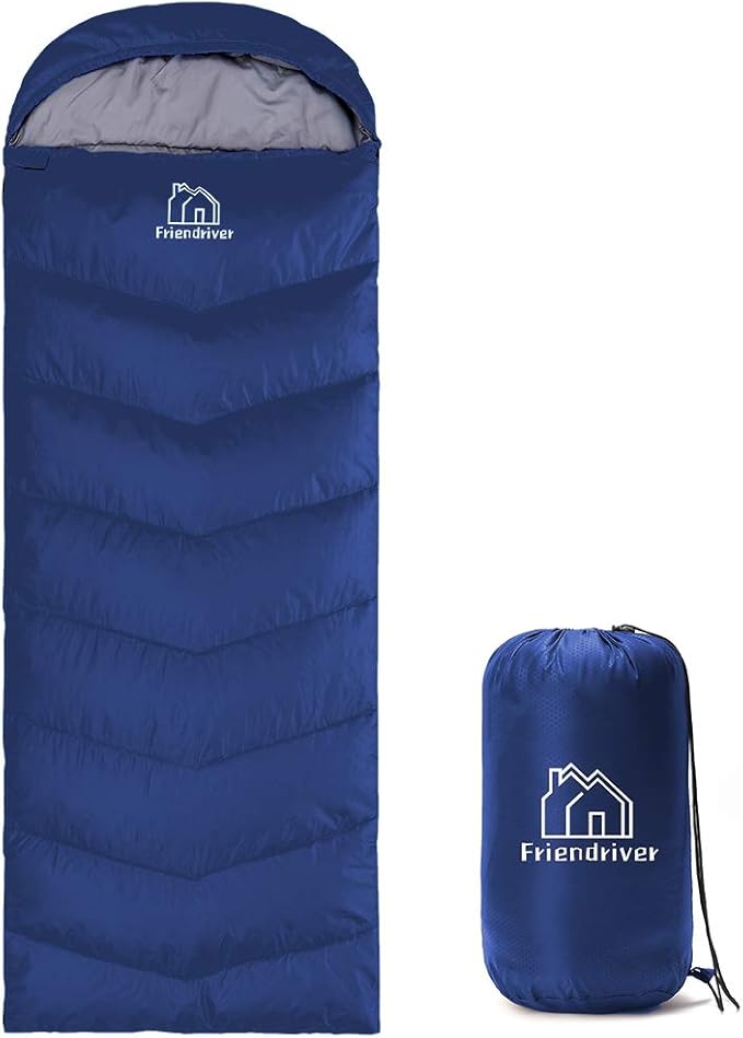XL Size Upgraded Version of Camping Sleeping Bag 4 Seasons Warm and Cool, Lighter Weight, Adults and Children Can Use Waterproof Camping Bag, Travel and Outdoor Activities