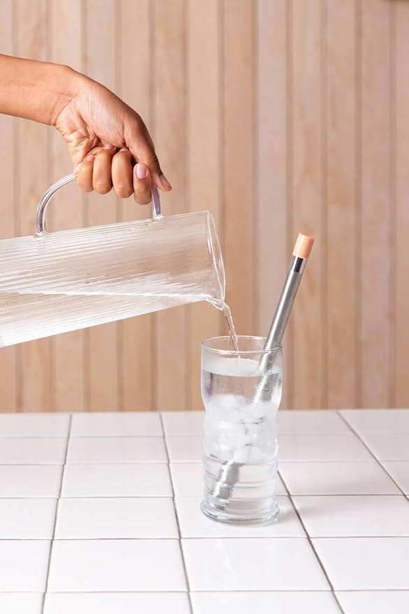 LifeStraw Sip – Reusable Stainless Steel Water Filter Drinking Straw