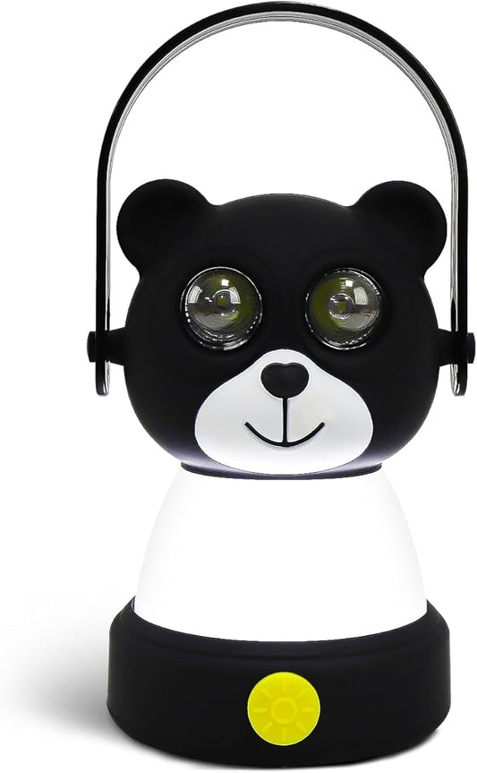 LED Bear Camping Lantern Kit, Battery Powered Night Light for Kids 6-12, Outdoor Equipment for Kids Ages 8-12, Toys Girls Boy Birthday Christmas Gift, Bear Style(Battery NOT Included)