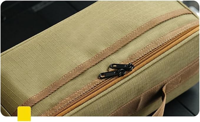 Camping Kitchen Utensil Bag Organizer Large Capacity Camp Utensils Carrying Case Portable Pouch Container for Camping Cookware Set Cutlery Flatware Tableware Backpacking Hiking Travel Picnic