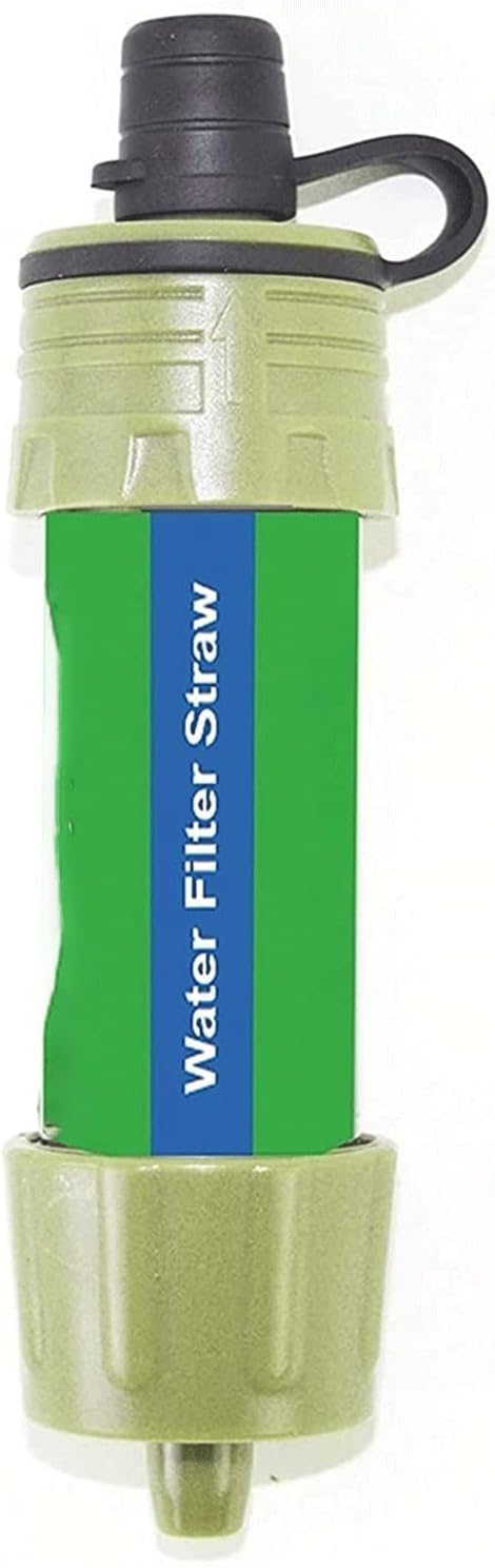 Portable Filter Water Purifier,Use UF Filter Membrane Outdoor Water Filter,ABS Material & Portable Filter Straws (Color : B)