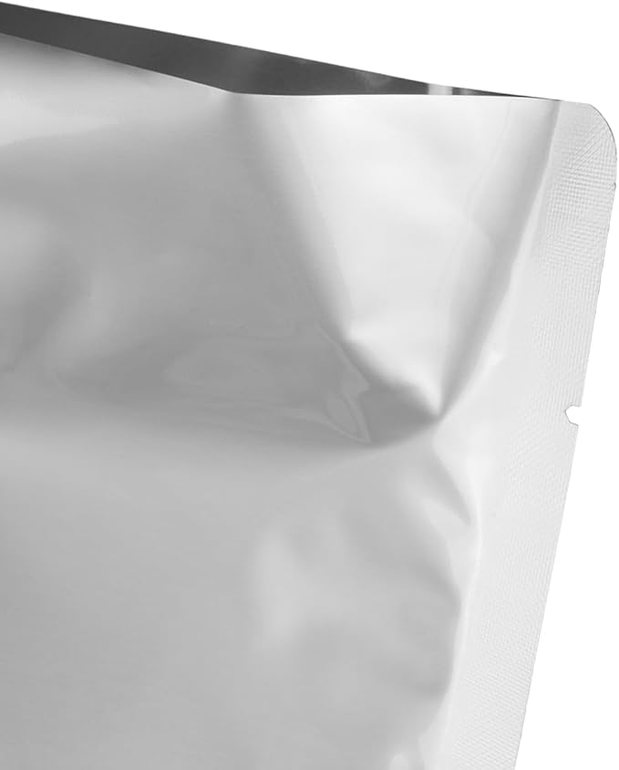 PackFreshUSA: 5-Gallon (20" x 30") AirTight Mylar Bags - 2000cc High-Capacity Oxygen Absorbers Long-Term Food Storage – Heavy Duty 5.5 Mil Thick (Per Side) - Heat Sealable - Food Grade - Pack of 5