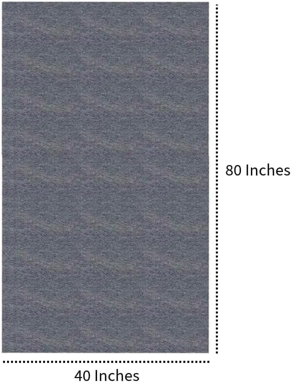Vakly Emergency Throw Blanket [80’’x40’’] Disposable Fleece Military Cover – for Traveling, Camping, Car, Outdoor Survival, Homeless Shelters & Everyday Use (5, Gray, 40" x 80")