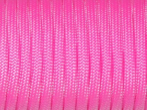 7 Strand Core 550lb Paracord Parachute Cord Lanyard Mil Spec Type III-100ft (Peachpuff(53#))