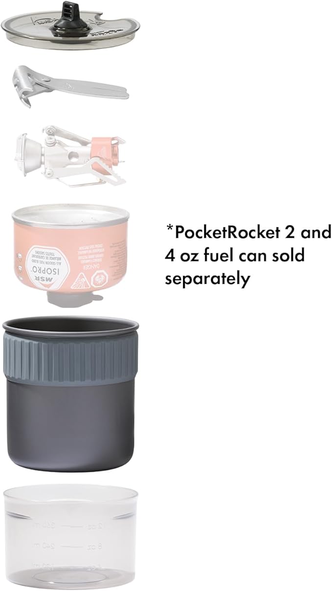 MSR Trail Mini Solo Camping Cook Set