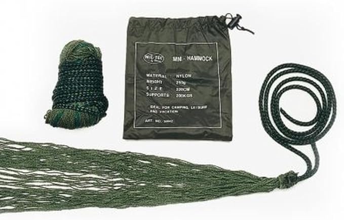 Mil-Tec Mini Nylon Hammock Olive