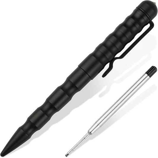 DISPATCH Military Tactical Pen, EDC Pen,Professional Self Defense Pen, Emergency Glass Breaker Pen - Tungsten Steel Tactical Pens for Men & Women,Writing Tool with 1 ink Refill,Tactiacl Gear & Gifts