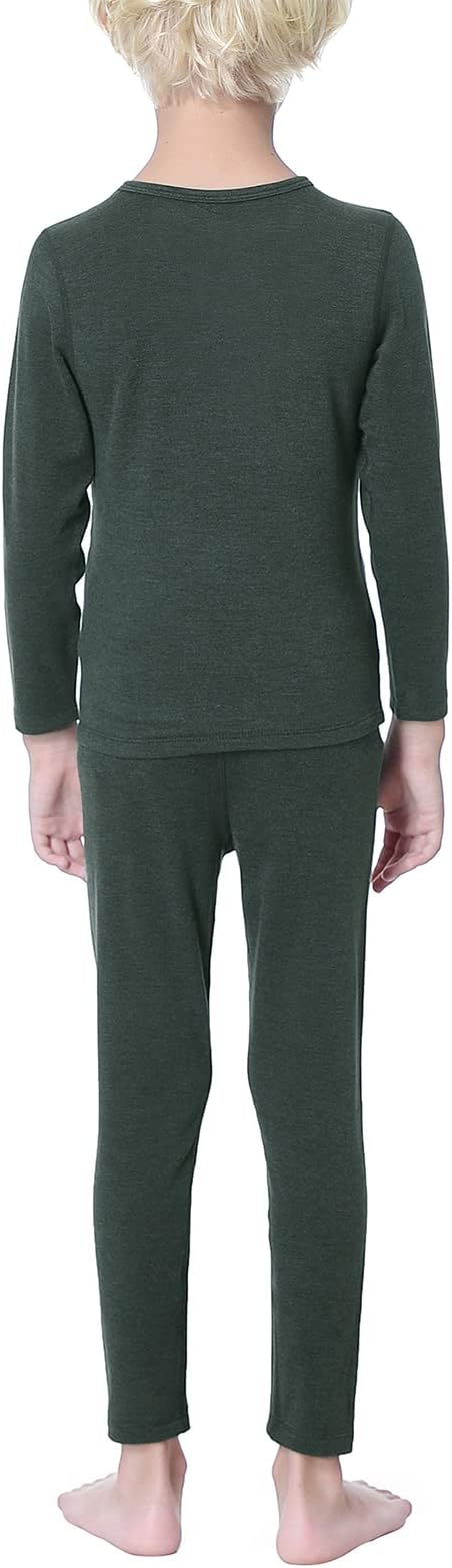 Thermal Underwear for Kids Toddler Winter Base Layer Long Johns Sets for Girls Boys