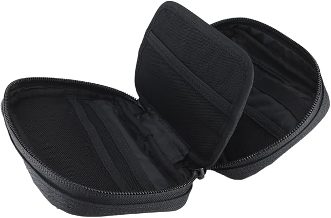 MERET Personal Response Pack | Bag with Modular Organizer, MOLLE Panel, Durable Material, Travel, Hiking, Camping, Preparedness | Small, Black | Empty Bag